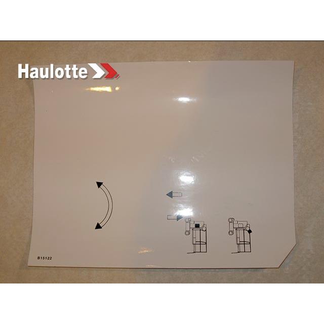 Haulotte Part # 153B151220 - LABEL