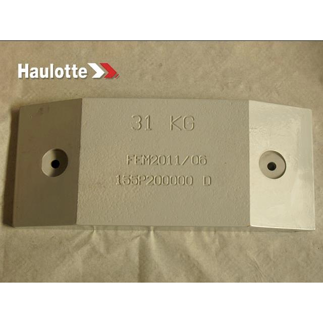 Haulotte Part # 155P200000 - ADDITIONAL COUNTERWEIGHT