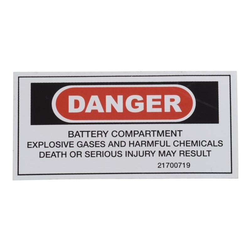 JLG Part # 1700719 - DECAL. DANGER
