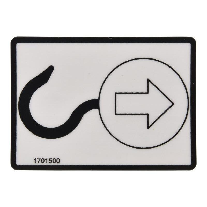 JLG Part # 1701500 - DECAL. LIFT HERE