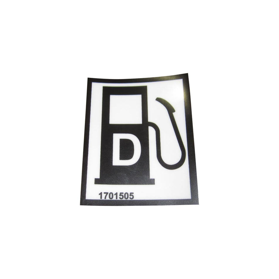 JLG Part # 1701505 - DECAL. DSL