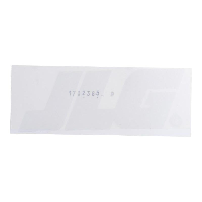 JLG Part # 1702365 - DECAL. JLG 2 1/2