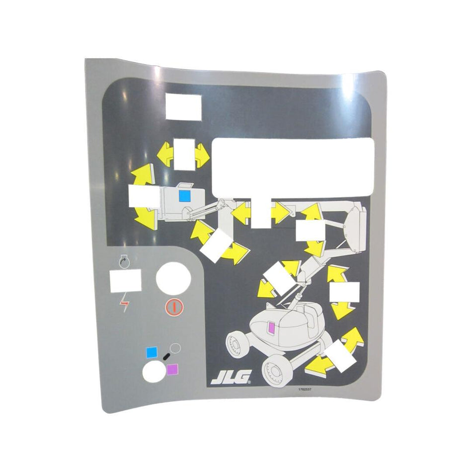 JLG Part # 1702537 - DECAL. MTB
