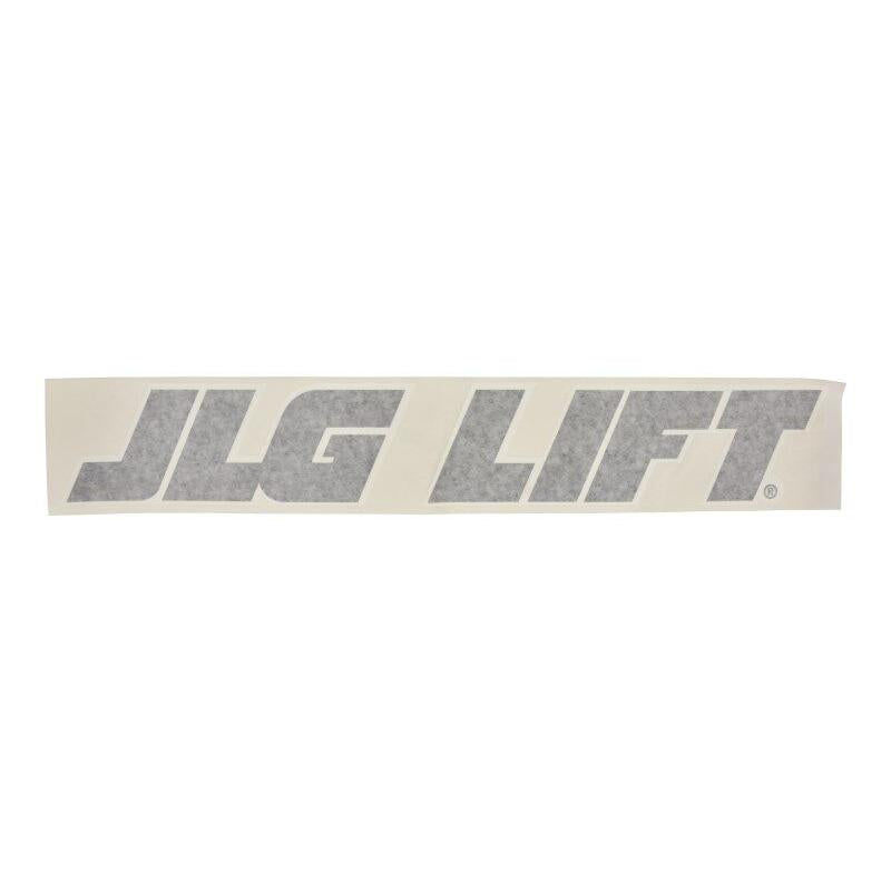 JLG Part # 1702774 - DECAL. JLG LIFT 3 1/2
