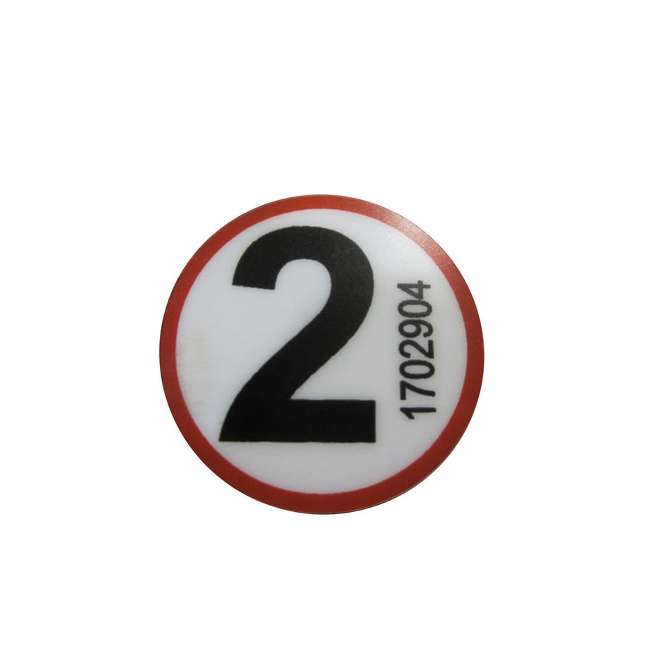 JLG Part # 1702904 - DECAL. MAN DSCNT #2