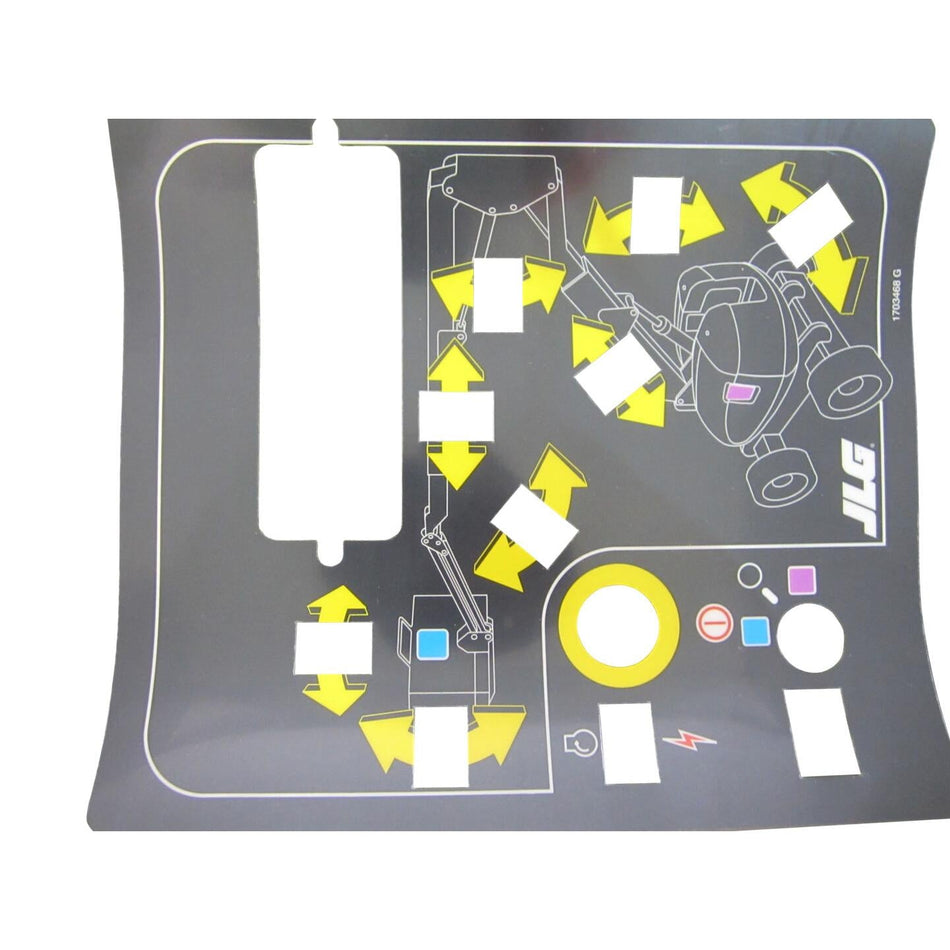 JLG Part # 1703468 - DECAL. MTB