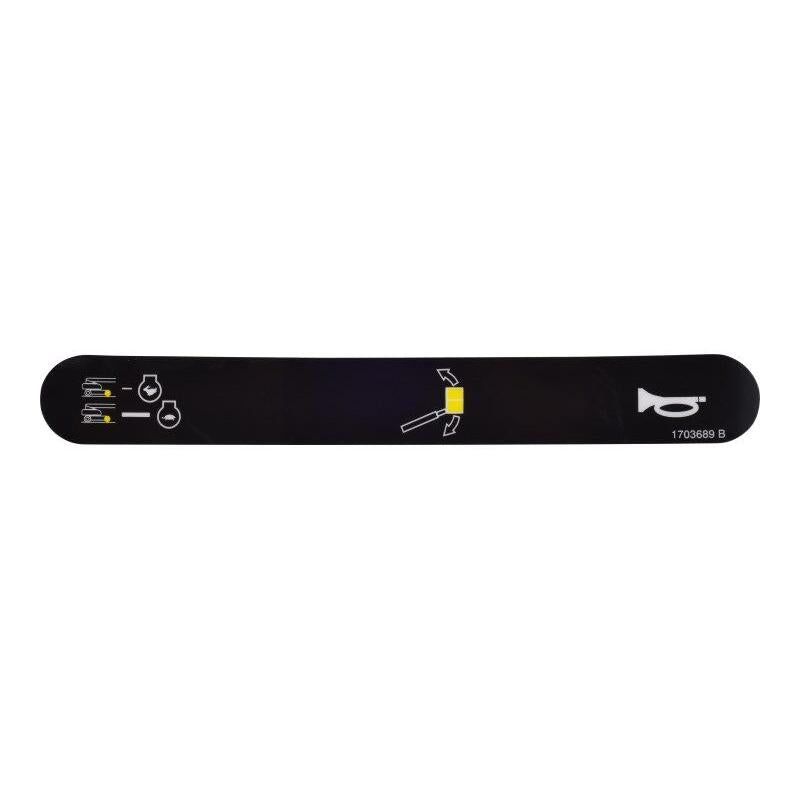 JLG Part # 1703689 - DECAL. HORN. DRV SPD. LEVEL