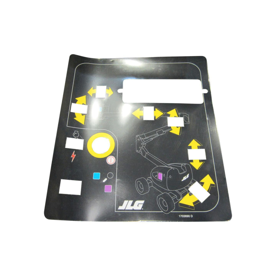 JLG Part # 1703690 - DECAL. MTB A