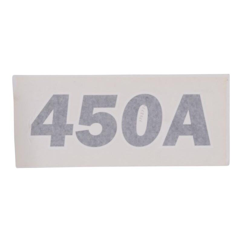 JLG Part # 1703774 - DECAL. MODEL 450A