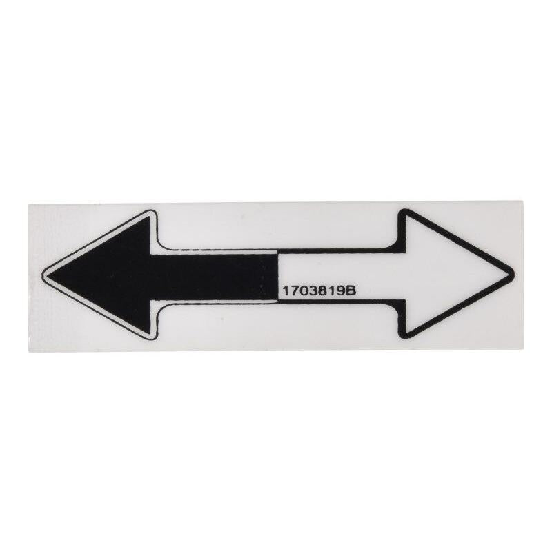 JLG Part # 1703819 - DECAL. DIRECTION ARROW