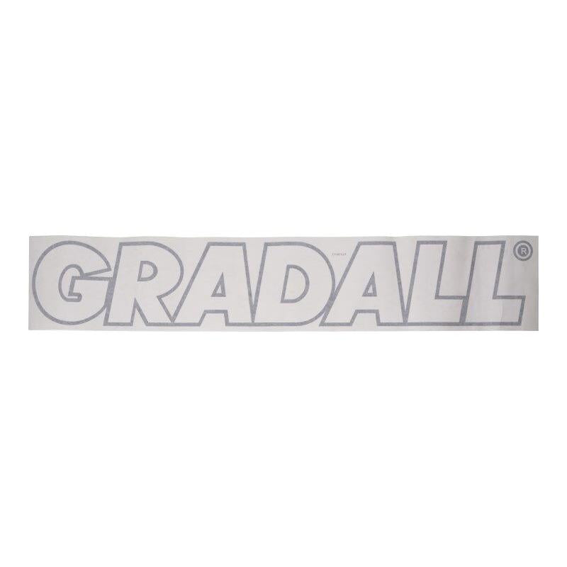JLG Part # 1706184 - DECAL. GRADALL WHITE 12