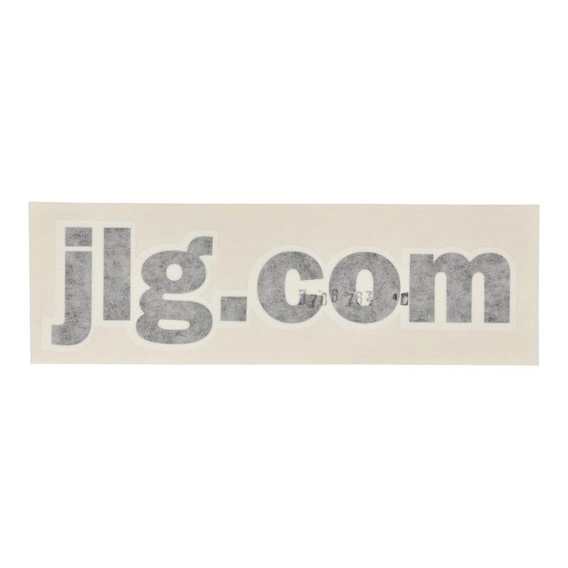 JLG Part # 1706764 - DECAL. JLG.COM 1.75IN