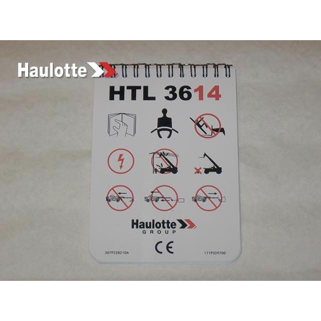 Haulotte Part # 171P329700 - LOAD CHART