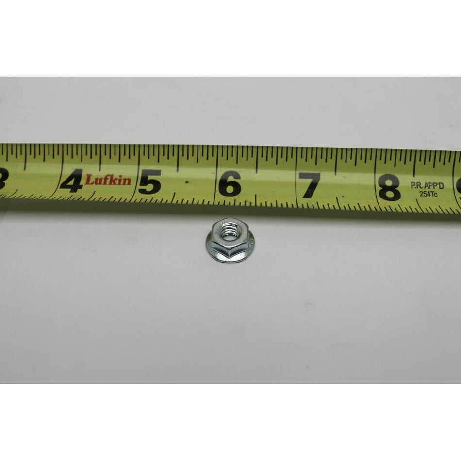 Genie Part # 18504. 18504GT - NUT. LOCKING. LG.FLANGE. 1/4-20