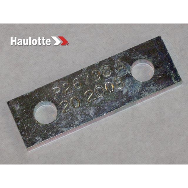 Haulotte Part # 194P267980 - PIN STOP PLATE