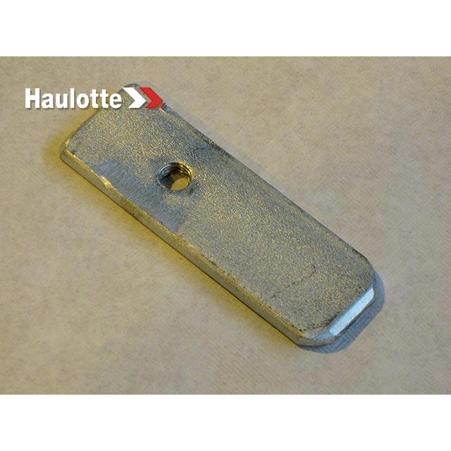 Haulotte Part # 194P274950 - PIN STOP PLATE