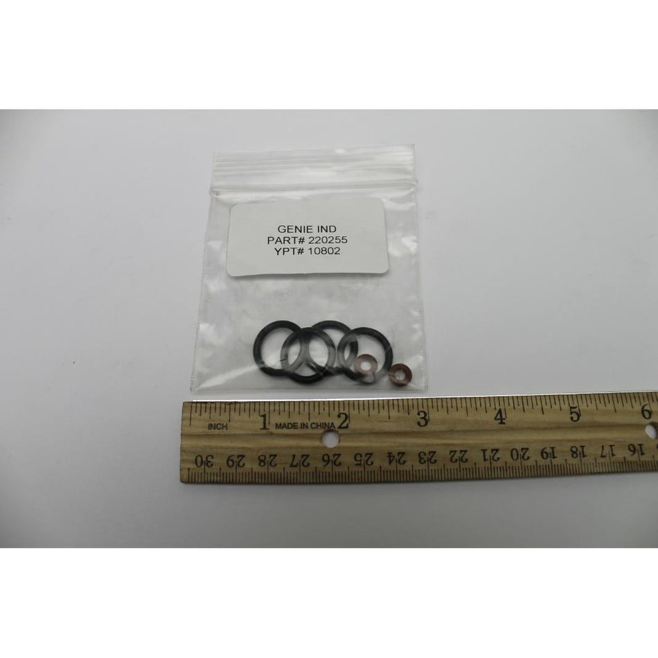 Genie Part # 220255. 220255GT - SEAL KIT. MANIFOLD TO MOTOR