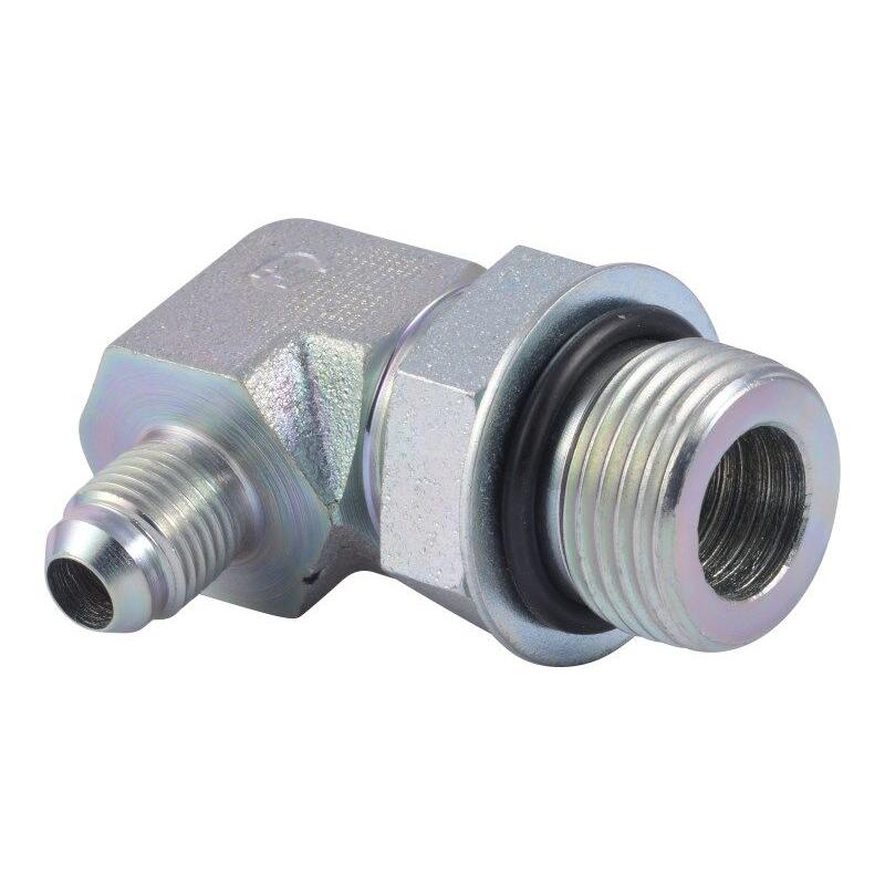 JLG Part # 2221048 - ADPT. 90 S JIC/ORB 6-12 FG