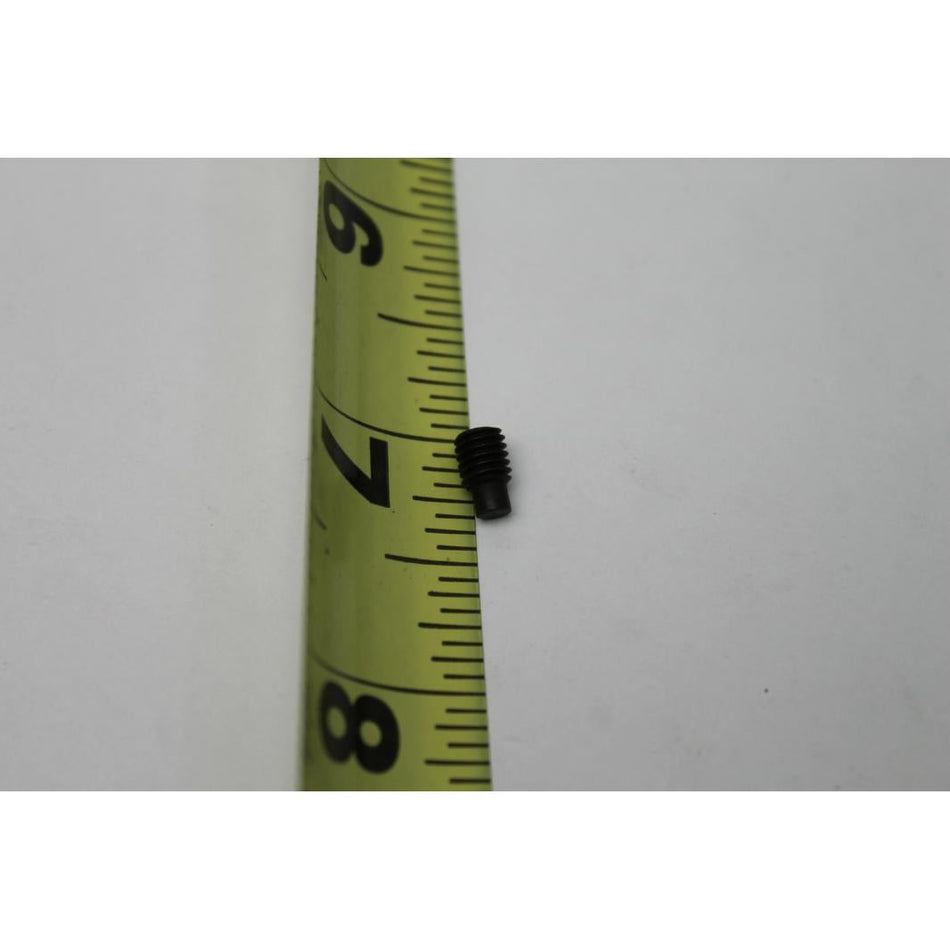 Genie Part # 229091. 229091GT - SCREW. GRUB. M5X8MM. HLF DOG. BZP