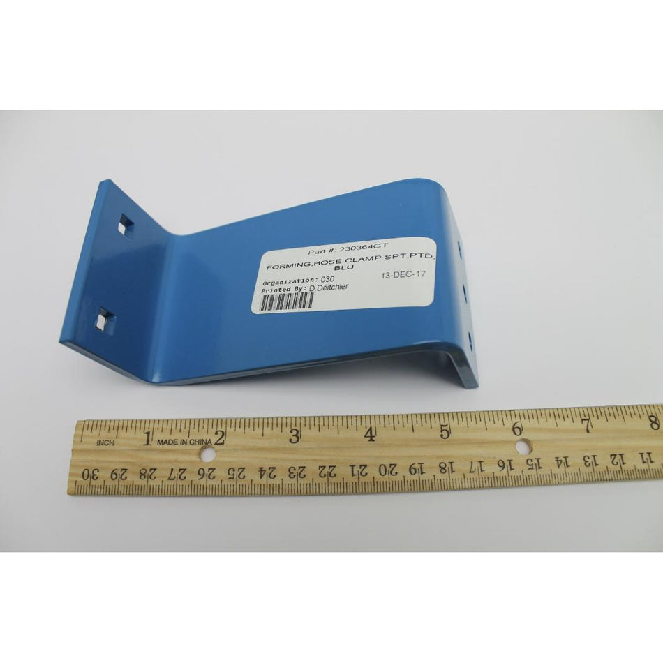 Genie Part # 230364. 230364GT - FORMING. HOSE CLAMP SPT. PTD. BLU