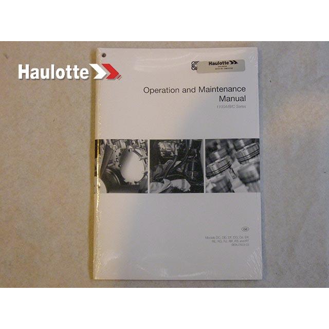 Haulotte Part # 2324004010 - USER AND MAINTENANCE MANUEL