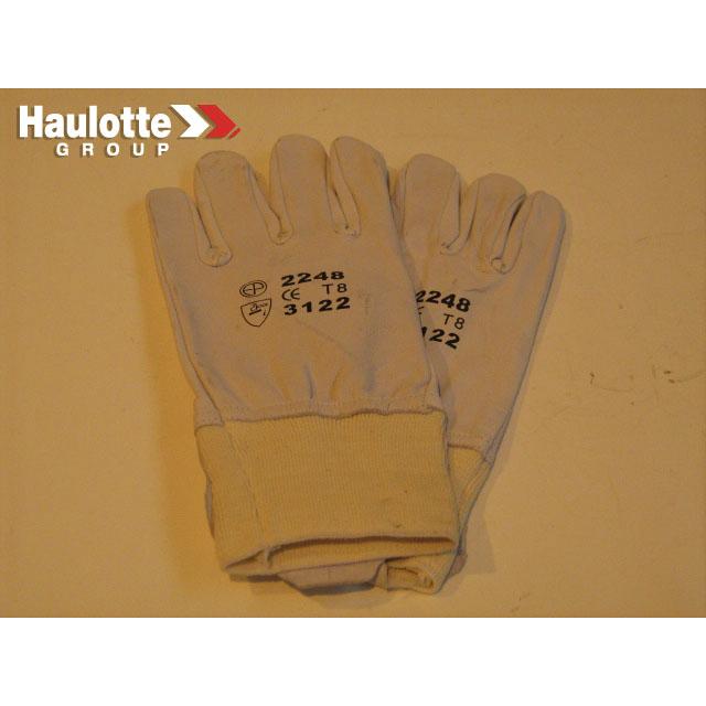 Haulotte Part # 2326001320 - COWHIDE GLOVES