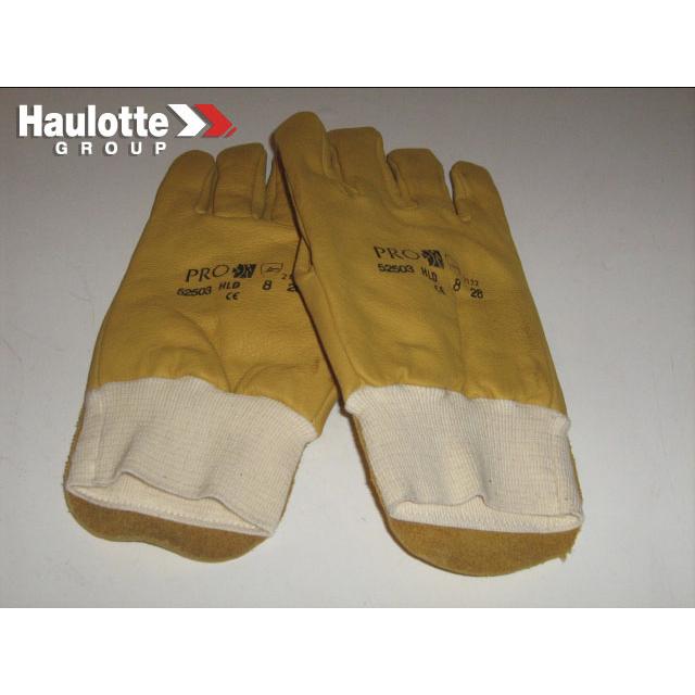 Haulotte Part # 2326001350 - LINED LEATHER GLOVES