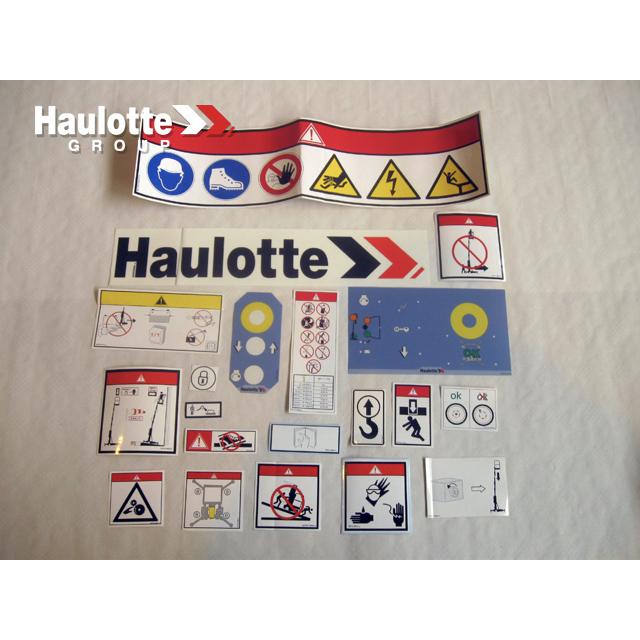 Haulotte Part # 2326009130 - STICKERS KIT