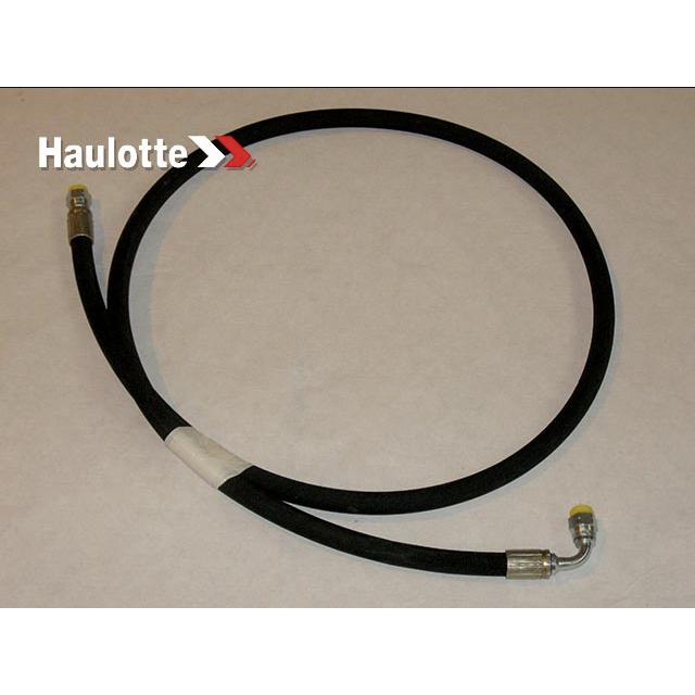 Haulotte Part # 2369072890 - Hose-Hydraulic-#6 JIC FSTR to JIC F90 x 71in