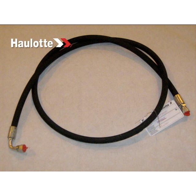 Haulotte Part # 2369073000 - Hose-Hydraulic-#6 JIC FSTR to JIC F90 x 79in