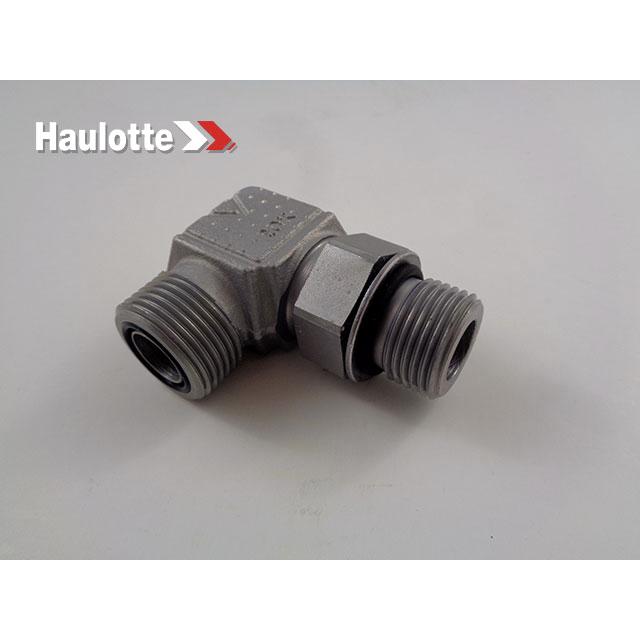 Haulotte Part # 2369112580 - ELBOW MALE PIPE
