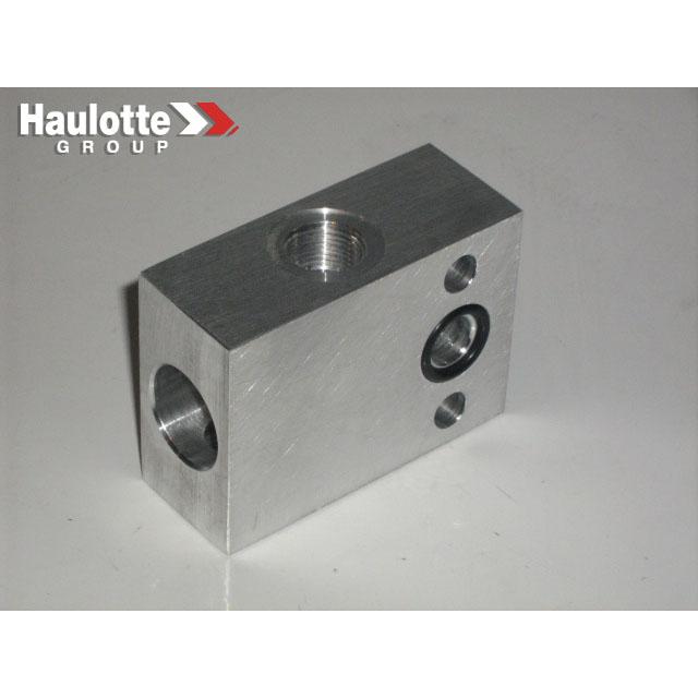 Haulotte Part # 2420202210 - DRILLED BLOCK