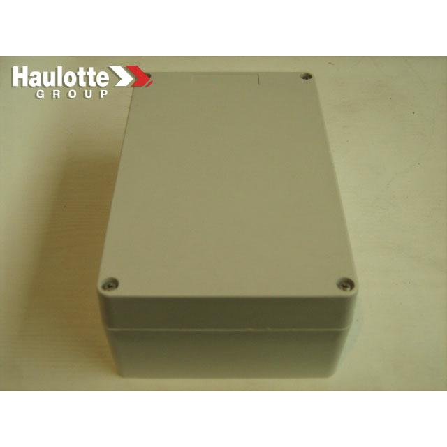Haulotte Part # 2420203610 - Box. Electric. Plastic. Not Drilled. HA46 51