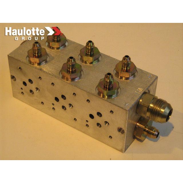 Haulotte Part # 2420210450 - DRILLED BLOCK