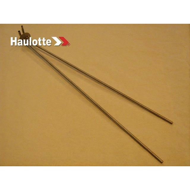 Haulotte Part # 2420313550 - DIESEL RETURN DOUBLE ROD