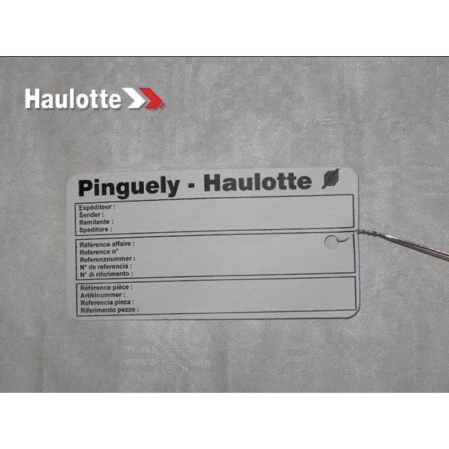 Haulotte Part # 2420505850 - RETOUR GARANTI LABEL