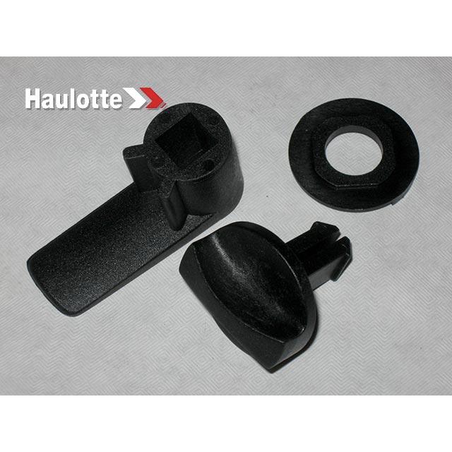 Haulotte Part # 2421201790 - BLACK POLYAMIDE LATCH