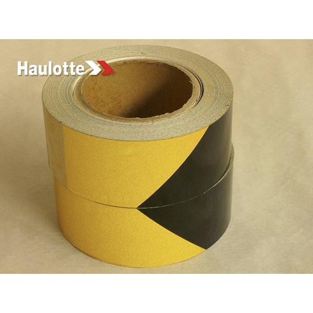 Haulotte Part # 2421808660 - Yellow and Black Adhesive