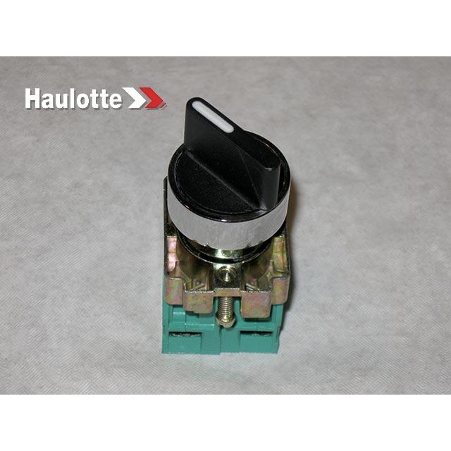 Haulotte Part # 2440205820 - ROTARY KNOB WITH KEY