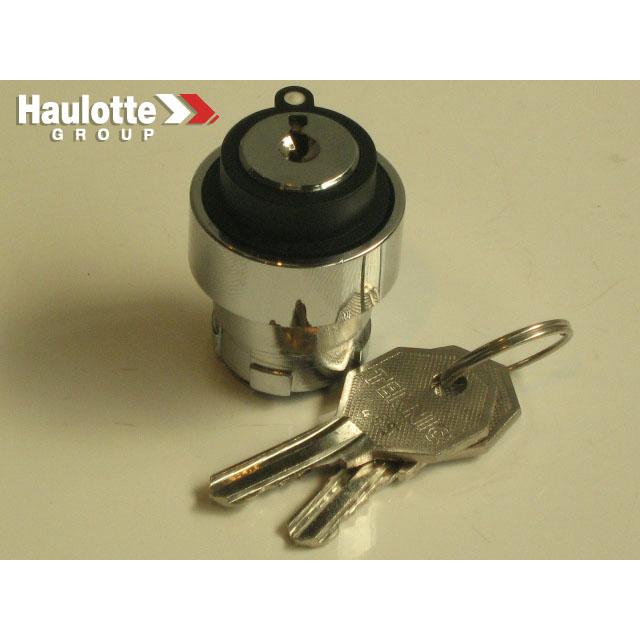 Haulotte Part # 2440206510 - ROTARY KNOB WITH KEY see 4000243320