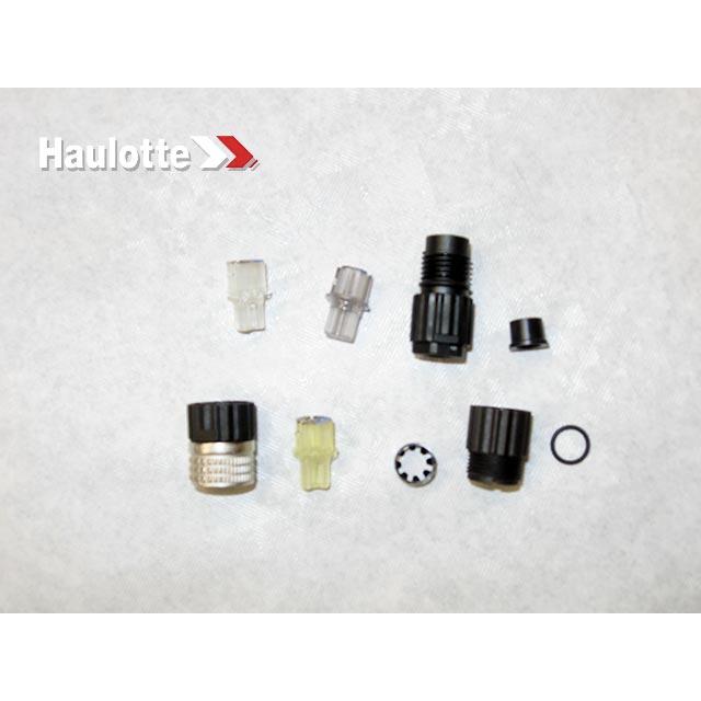 Haulotte Part # 24403015630 - RIGHT FEMALE M8 CONNECTOR