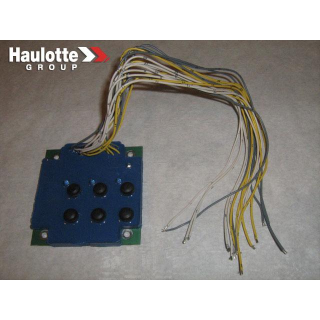 Haulotte Part # 2440316650 - PUSH BUTTON CARD 1