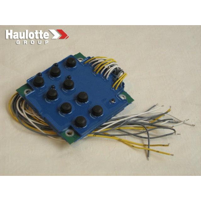 Haulotte Part # 2440316670 - PUSH BUTTON CARD 1