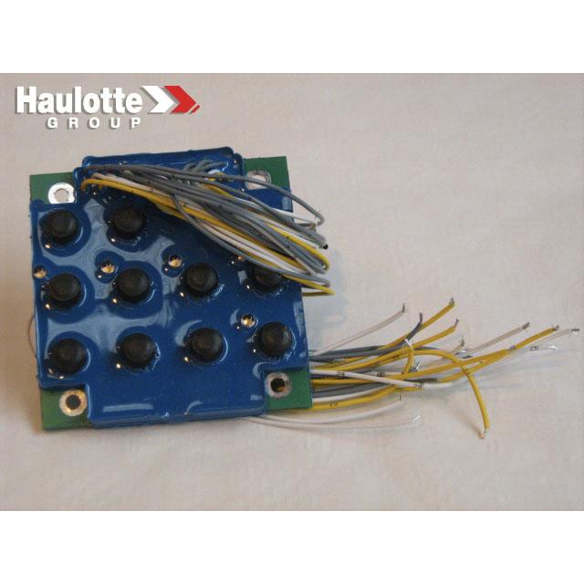Haulotte Part # 2440316680 - PUSH BUTTON CARD 2