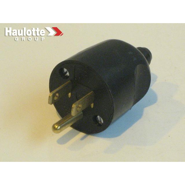 Haulotte Part # 2440603760 - MALE PLUG. 2P+T