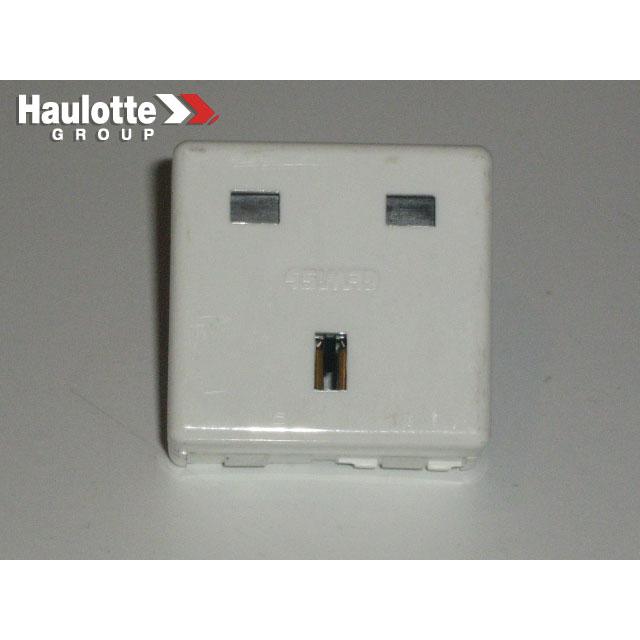 Haulotte Part # 2441605070 - 2P+E-13A SOCKET ENGLISH