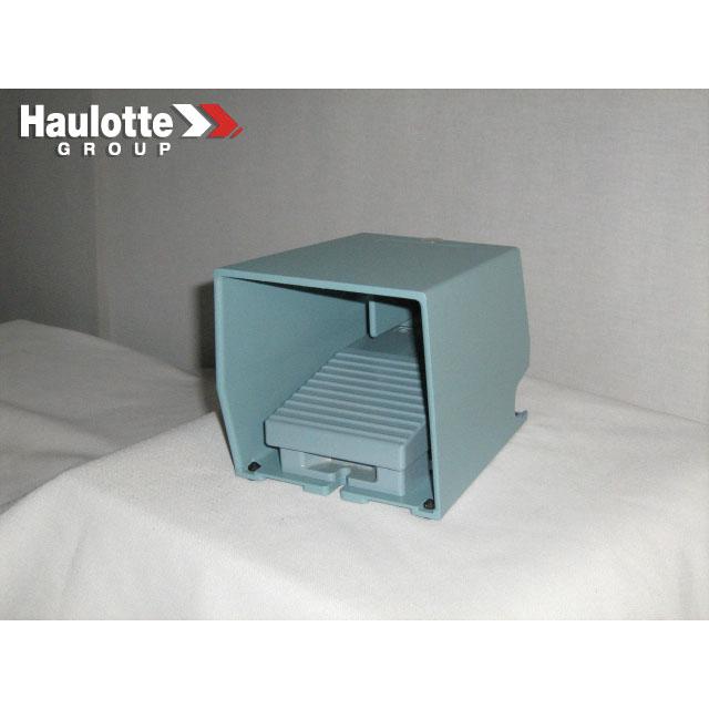 Haulotte Part # 2441608180 - Pedal (w/cover) Enable (Deadman) UI: 500V Uimp: 6kVAC 15 240V 3A. HA HB Star