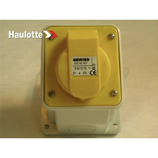 Haulotte Part # 2441904690 - 16A 2P+E 115V BASE