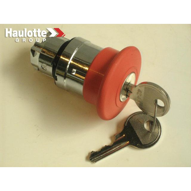 Haulotte Part # 2442009620 - PUSH BUTTON KEY HEAD