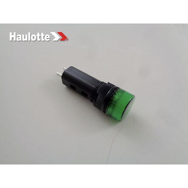 Haulotte Part # 2442202040 - Green Light-Upper Control 24V